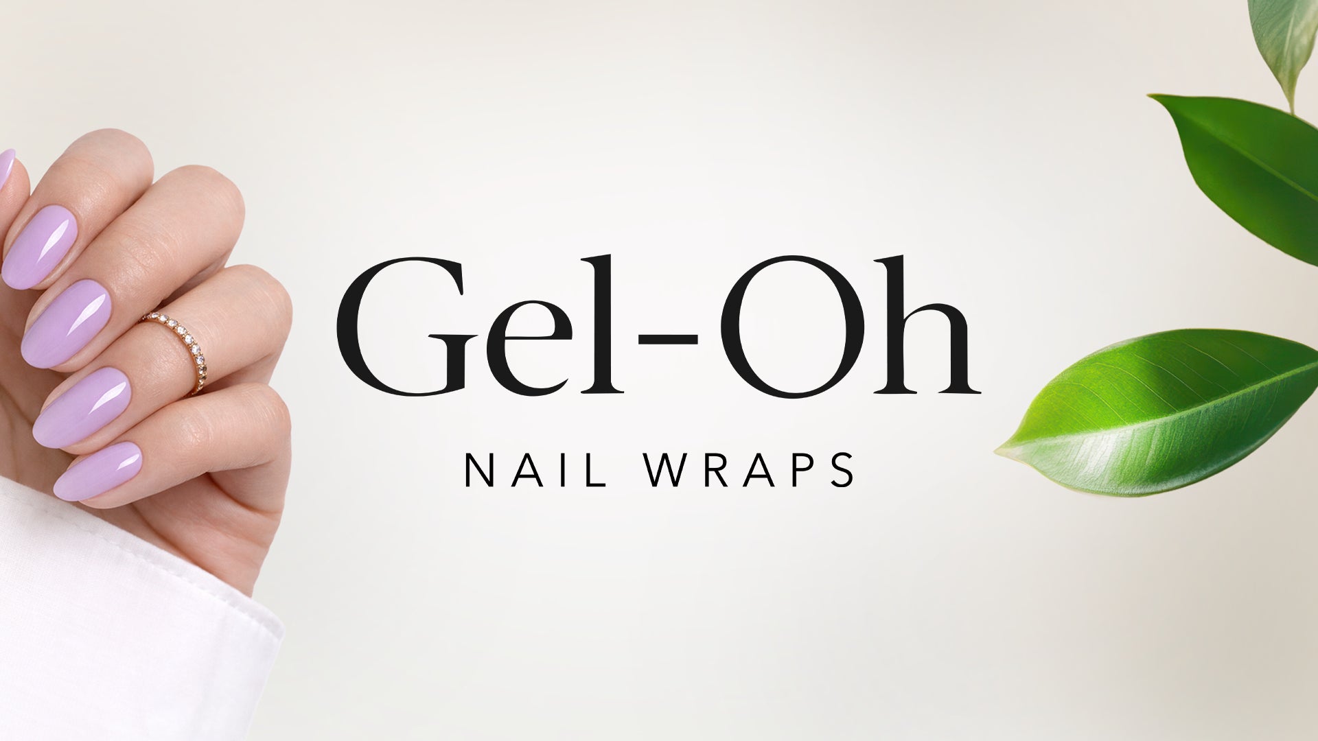 Gel-Oh | UV-Free Gel Nail Wraps for Effortless, Salon-Quality Shine