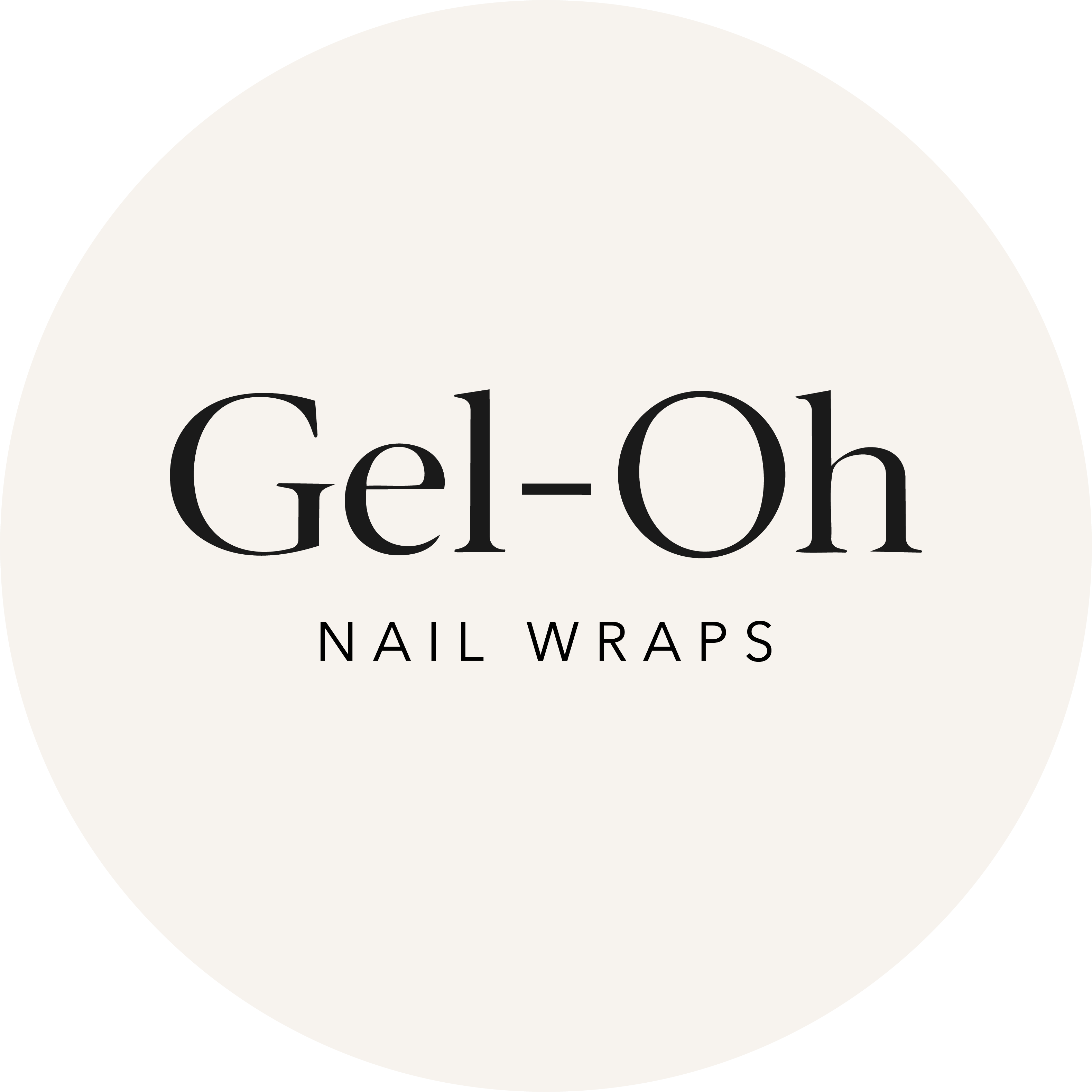 Gel-Oh-Logo-Circle Gel-Oh | UV-Free Gel Nail Wraps for Effortless, Salon-Quality Shine